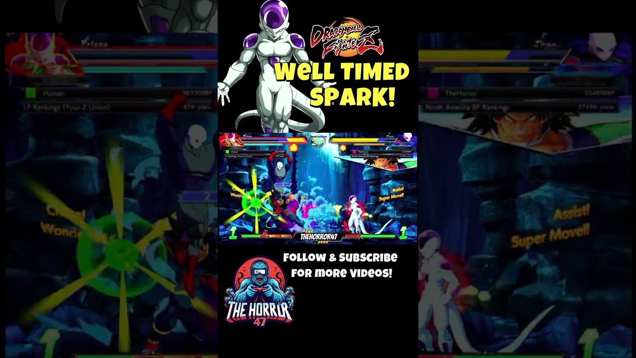 Well Timed Spark! Dragon Ball FighterZ Multiplayer Gameplay!