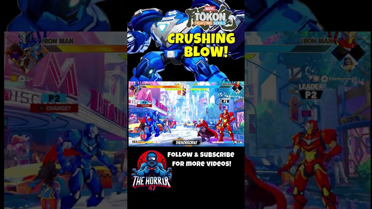 Crushing Blow 💥 Marvel Tokon: Fighting Souls Multiplayer Gameplay!