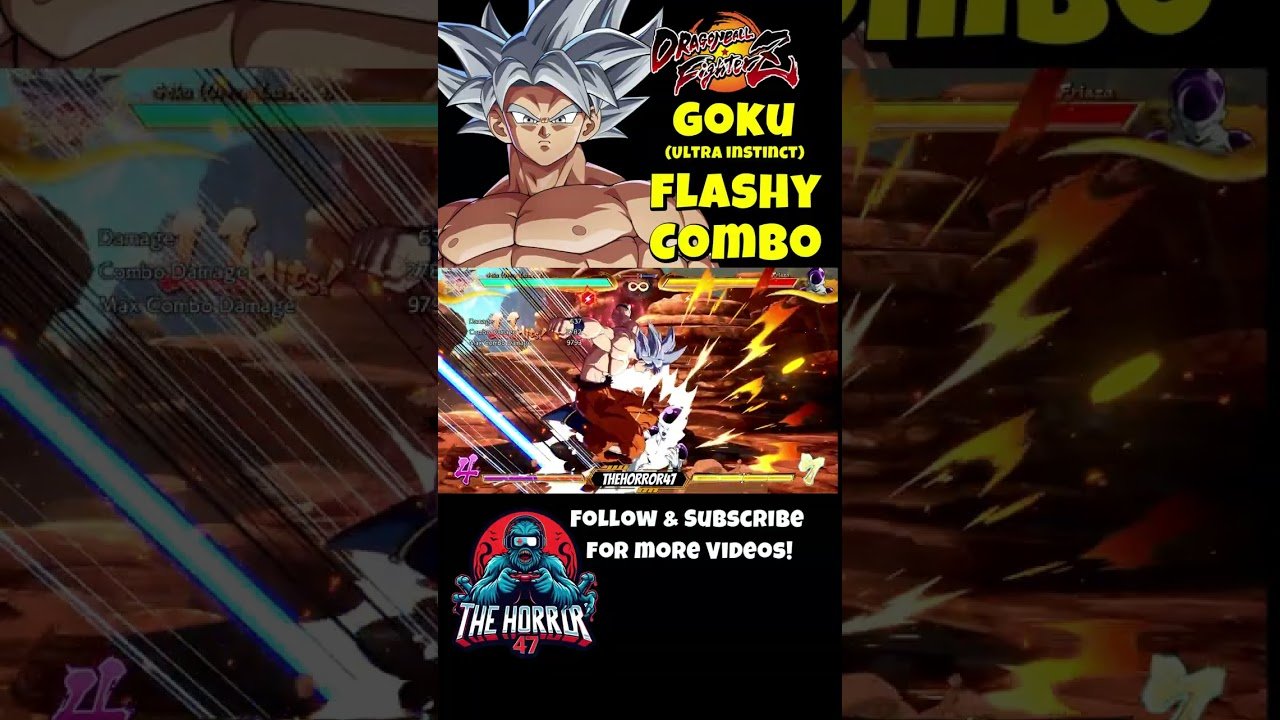 Goku UI’s Flashy Combo! Dragon Ball FighterZ Multiplayer Gameplay!
