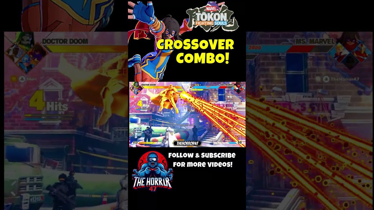 Crossover Combo 🎨 Marvel Tokon: Fighting Souls Multiplayer Gameplay!