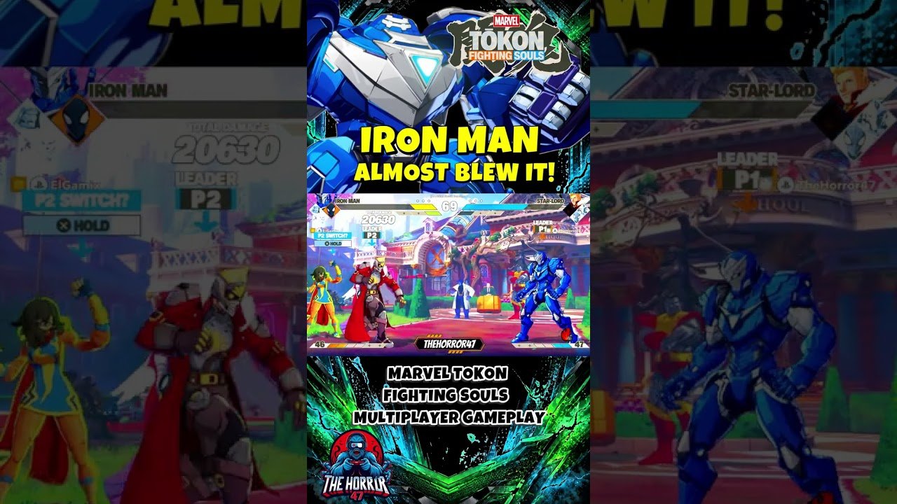 IRON MAN ALMOST BLEW IT! Marvel Tokon Fighting Souls Gameplay!