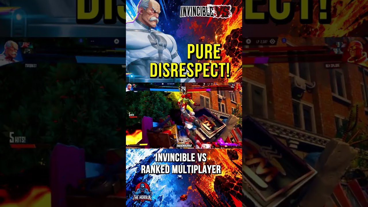 PURE DISRESPECT! Invincible VS Gameplay!